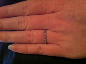 My wedding ring.