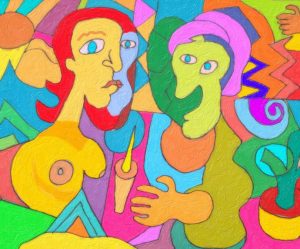 Gregs Art - TwoFiguresCandle-resized