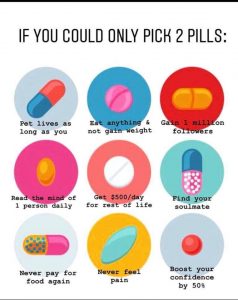 i would choose pill 2 and pill 8